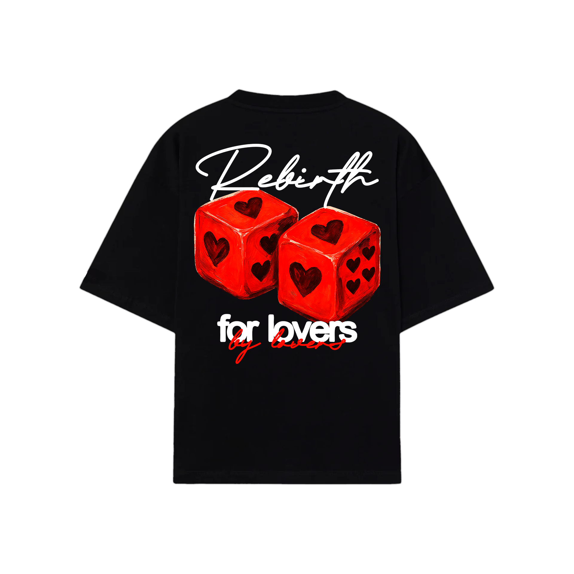 For Lovers By Lovers Tee Black