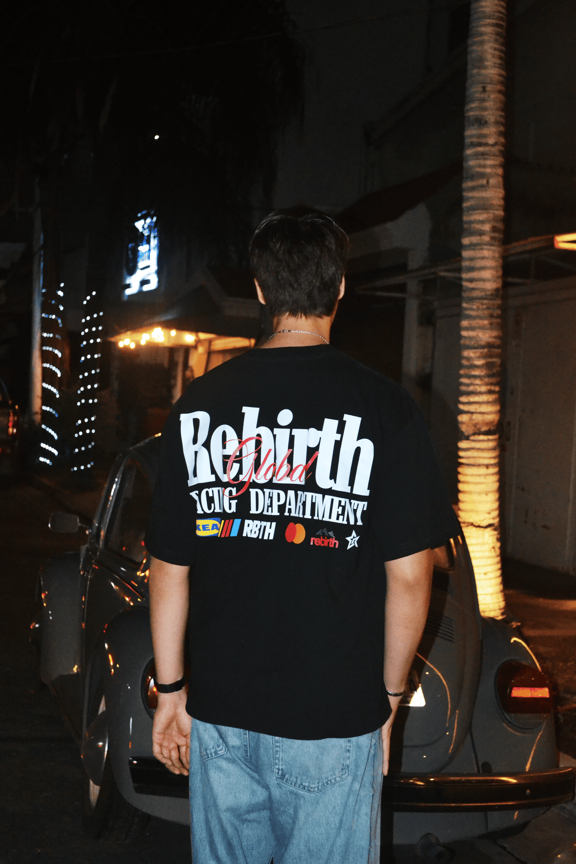 Racing Dept Tee Black