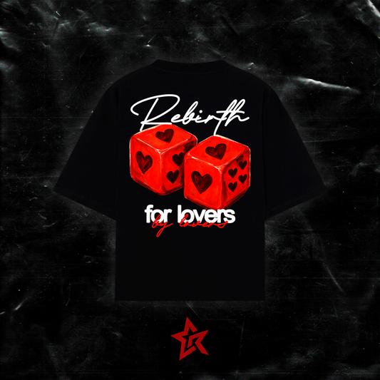 For Lovers By Lovers Tee Black