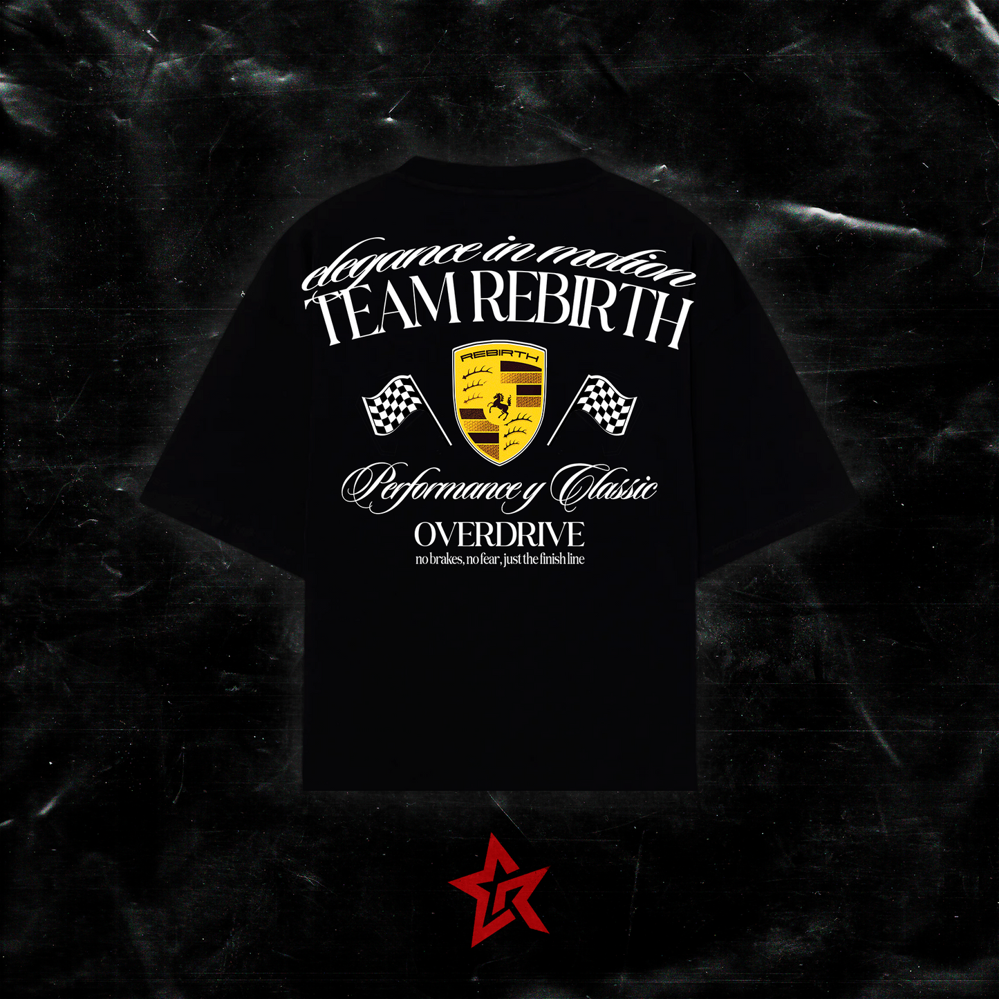 Rebirth Team Tee Black