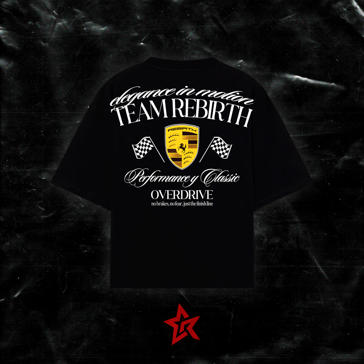 Rebirth Team Tee Black