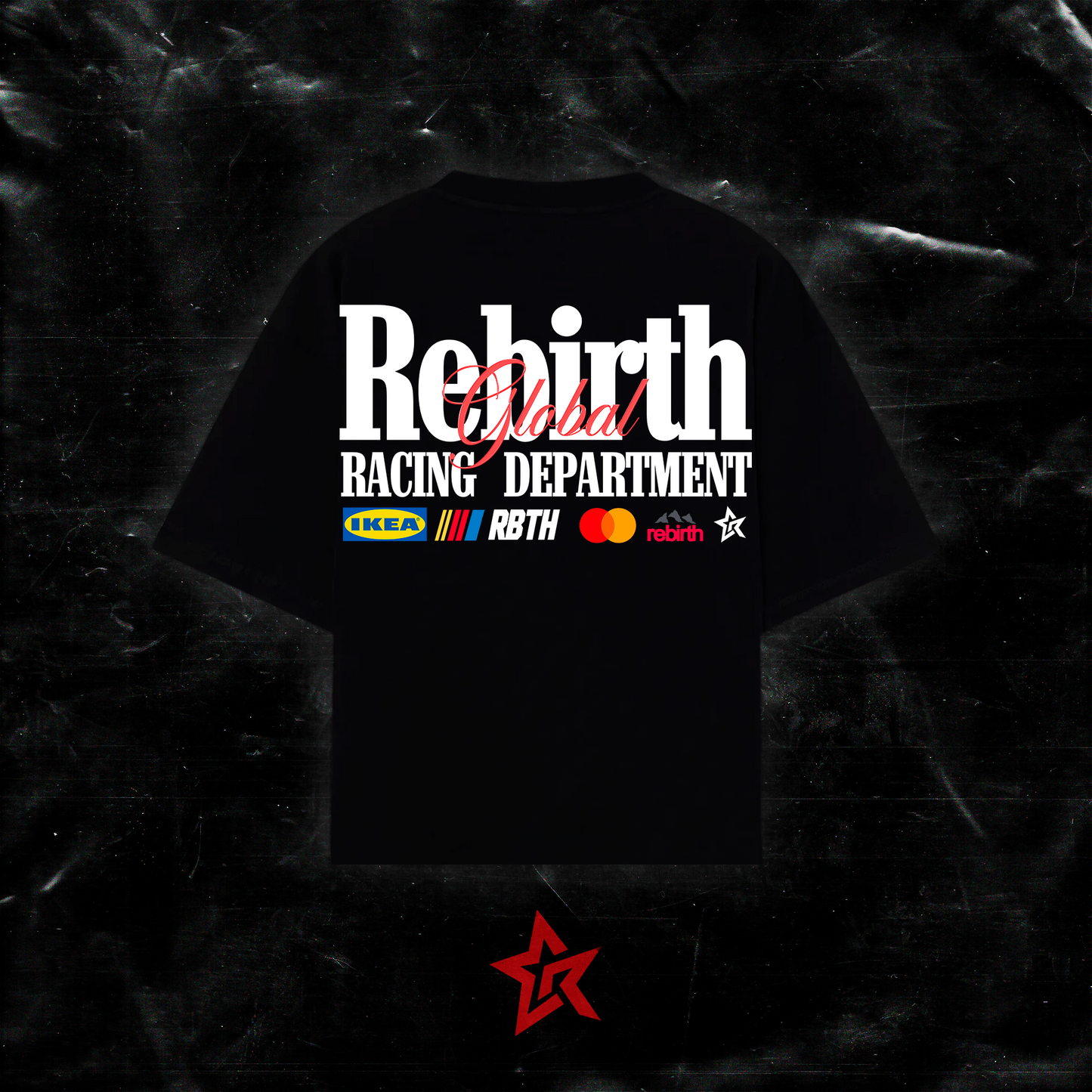 Racing Dept Tee Black