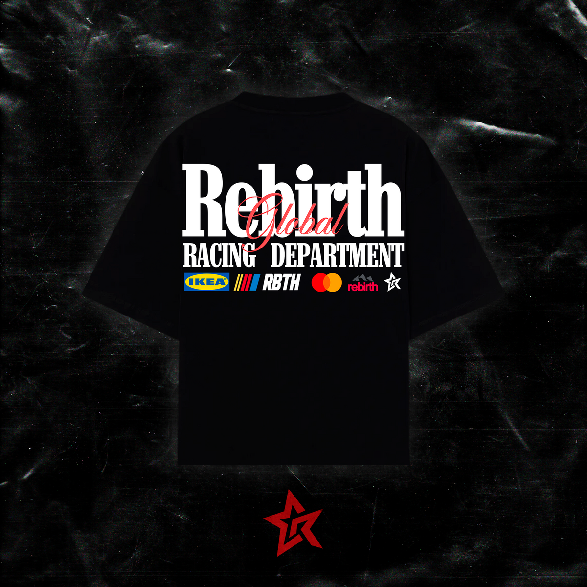 Racing Dept Tee Black